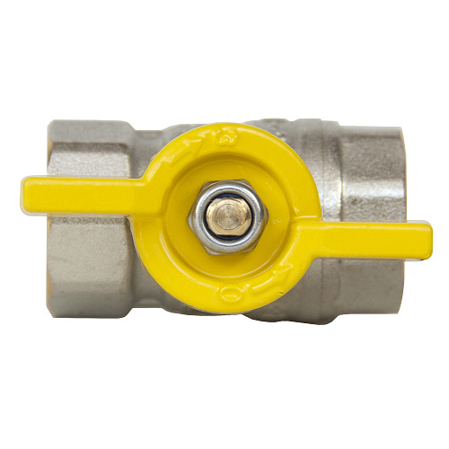 Кран шаровой для газа 1/2" г/г бабочка CTM ГАЗ