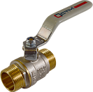 Кран шаровой для воды 3/4" ш/ш рычаг CTM СТАНДАРТ