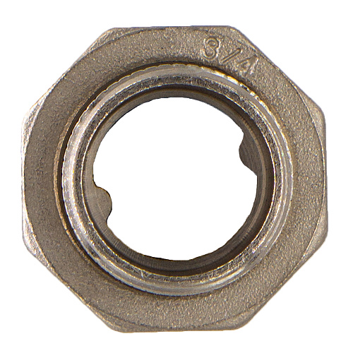 Соединитель с накид. гайкой прямой 1/2" г/ш CTM