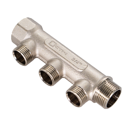 Коллектор 3 выхода (наружная резьба) 1"х1/2" СТМ Коллектор 3 выхода (наружная резьба) 1"х1/2" СТМ