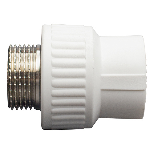 Муфта полипропиленовая PP-R комб. нар./р. DN 20х1/2" СТМ ПЛАСТ Муфта полипропиленовая PP-R комб. нар./р. DN 20х1/2" СТМ ПЛАСТ