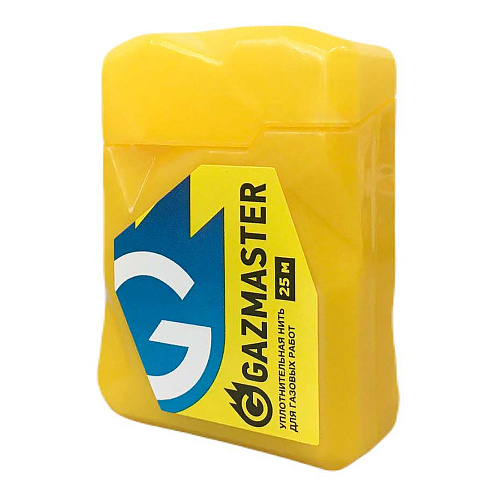 Нить сантех. д/герметизации резьбовых соед. 25м GAZMASTER