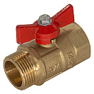 Кран шаровой для воды 1/2" г/ш бабочка ГАЛЛОП ПРАКТИК 131