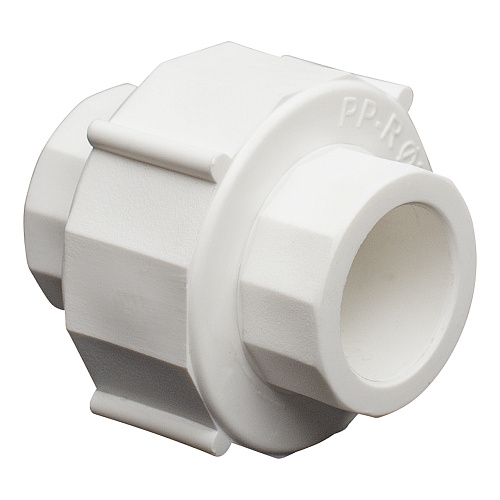 Муфта полипропиленовая PP-R разъемная DN 32  СТМ ПЛАСТ Муфта полипропиленовая PP-R разъемная DN 32  СТМ ПЛАСТ