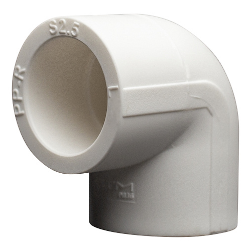 Угольник PP-R 90 град. DN 50 СТМ ПЛАСТ Угольник PP-R 90 град. DN 50 СТМ ПЛАСТ