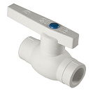 Кран шаровой PP-R DN 32 СТМ ПЛАСТ (шар стальной)_2