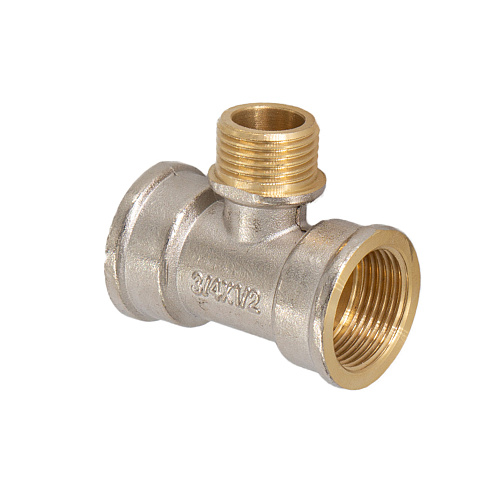 Тройник резьбовой переходной 3/4"x1/2"x3/4" г/ш/г CTM