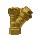 Фильтр сетчатый латунный  1-1/4" г/г CTM