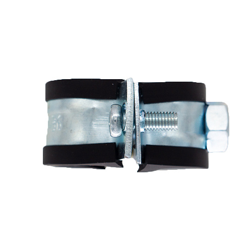 Хомут металлорезиновый 2-1/2" (75-80мм) CTM
