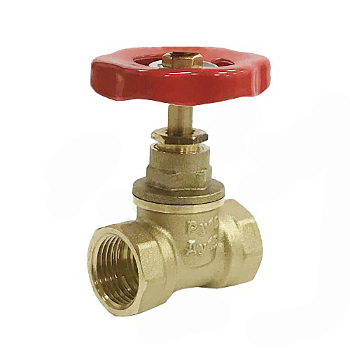 Клапан запорный латунный 1/2" Клапан запорный латунный 1/2"