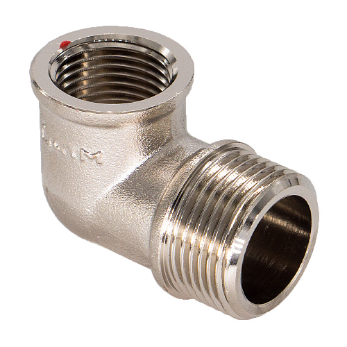 Уголок латунный переходной  3/4"x1/2" ш/г CTM