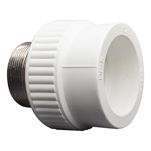 Муфта полипропиленовая PP-R комб. под ключ нар./р. DN 63х2" СТМ ПЛАСТ Муфта полипропиленовая PP-R комб. под ключ нар./р. DN 63х2" СТМ ПЛАСТ