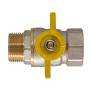 Кран шаровой для газа 1" г/ш бабочка CTM ГАЗ_3