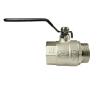 Кран шаровой для воды 1-1/2" г/ш рычаг,  никель,  ONDO_3