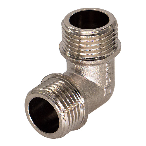 Уголок латунный с ограничителем  1/2" ш/ш CTM Уголок латунный с ограничителем  1/2" ш/ш CTM