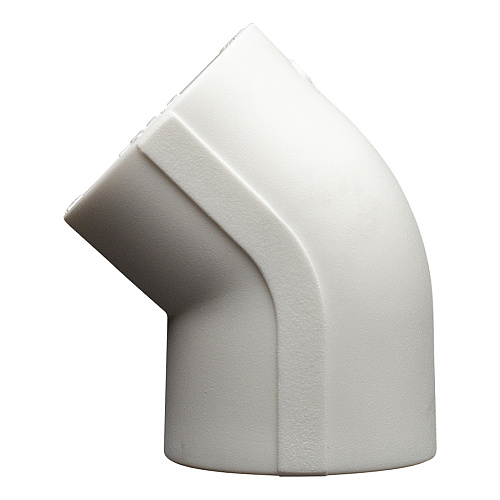 Угольник PP-R 45 град. DN 50 СТМ ПЛАСТ Угольник PP-R 45 град. DN 50 СТМ ПЛАСТ