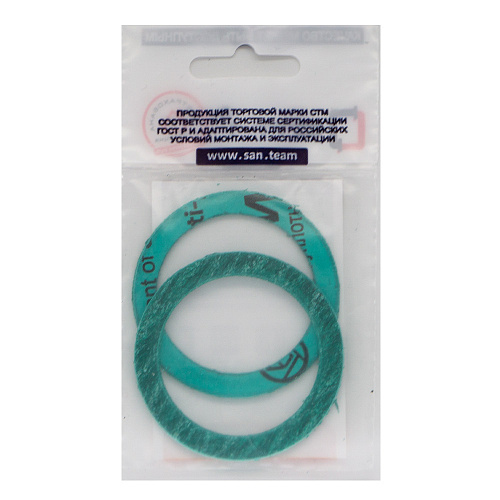 Набор прокладок из безасбестового паронита 1-1/2* 54х42 h=2мм  (2шт) СТМ Набор прокладок из безасбестового паронита 1-1/2* 54х42 h=2мм  (2шт) СТМ