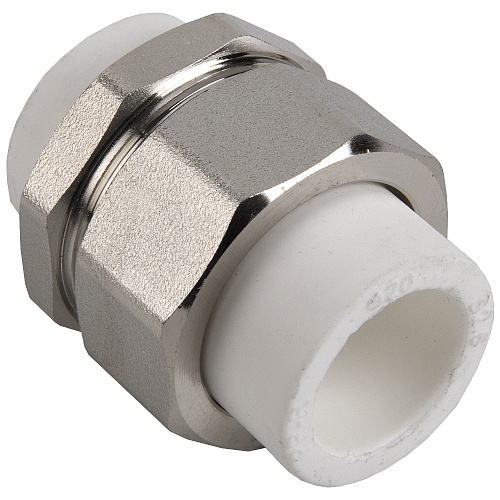 Муфта полипропиленовая PP-R комб. ремонтная DN 25х3/4" СТМ ПЛАСТ Муфта полипропиленовая PP-R комб. ремонтная DN 25х3/4" СТМ ПЛАСТ