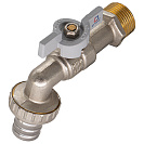 Кран шаровой 3/4" водоразборный бабочка CTM СТАНДАРТ