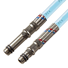 Подводка д/смес. PEX-сталь 1/2"xM10x40 см ONDO (пара)