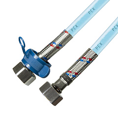 Подводка для воды PEX-сталь 1/2" г/г 180 cм ONDO