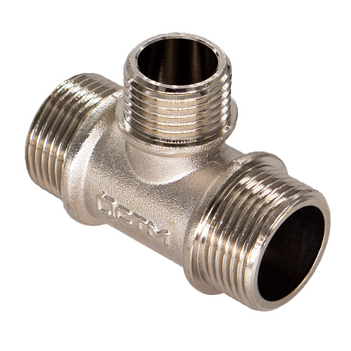 Тройник резьбовой переходной  3/4"x1/2"x3/4" ш/ш/ш CTM Тройник резьбовой переходной  3/4"x1/2"x3/4" ш/ш/ш CTM