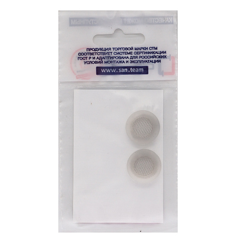 Прокладка 1/2" резина (с нержавеющей сеткой) (2шт) СТМ Прокладка 1/2" резина (с нержавеющей сеткой) (2шт) СТМ