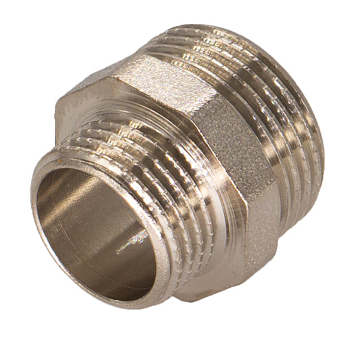 Ниппель латунный переходной 1-1/4"x1" ш/ш CTM Ниппель латунный переходной 1-1/4"x1" ш/ш CTM