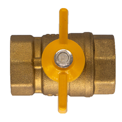 Кран шаровой для газа 1" г/г бабочка ОПТИМА ГАЗ Кран шаровой для газа 1" г/г бабочка ОПТИМА ГАЗ