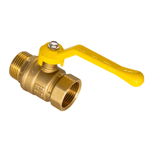 Кран шаровой для газа 3/4" г/ш рычаг ОПТИМА ГАЗ Кран шаровой для газа 3/4" г/ш рычаг ОПТИМА ГАЗ