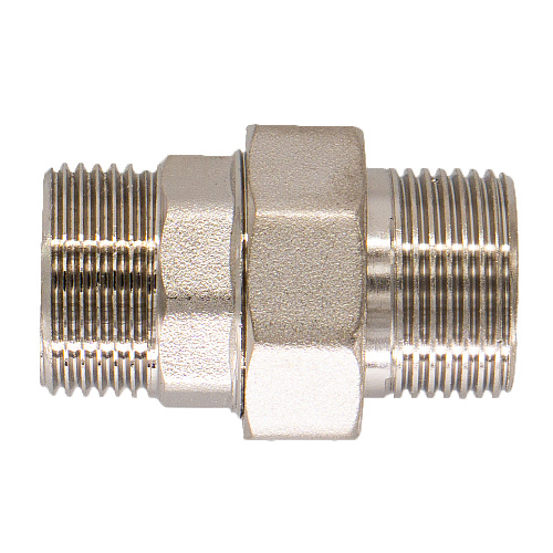 Муфта латунная резьбовая разъемная  с накид. гайкой  3/4" ш/ш CTM