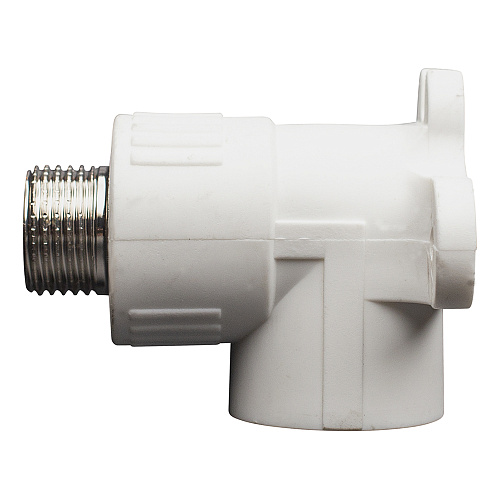 Угольник PP-R комб. с крепл. нар./р. DN 20х1/2" СТМ ПЛАСТ Угольник PP-R комб. с крепл. нар./р. DN 20х1/2" СТМ ПЛАСТ