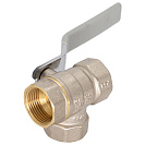 Кран шаровой для воды 3/4" трехходовой,  тип L рычаг СTM СТАНДАРТ_4