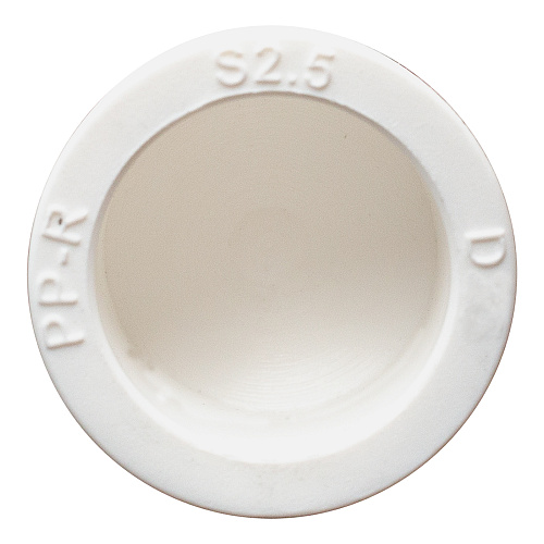 Заглушка полипропиленовая PP-R DN 63  СТМ ПЛАСТ