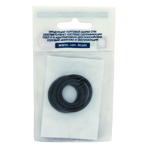 Набор уплотнительных колец резина д/резьбовых «американок» 1/2"-1" СТМ