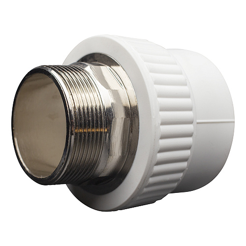 Муфта полипропиленовая PP-R комб. под ключ нар./р. DN 63х2" СТМ ПЛАСТ Муфта полипропиленовая PP-R комб. под ключ нар./р. DN 63х2" СТМ ПЛАСТ