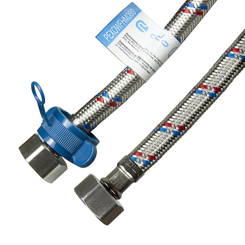 Подводка для воды PEX-сталь 1/2" г/г 40 cм ONDO