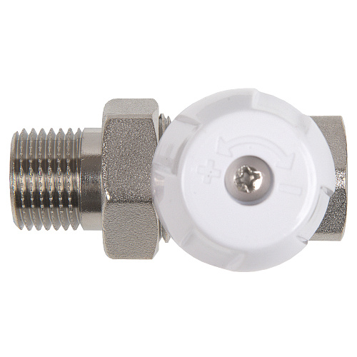 Регулирующий клапан для радиатора ручной прямой  1/2" СТМ ТЕРМО