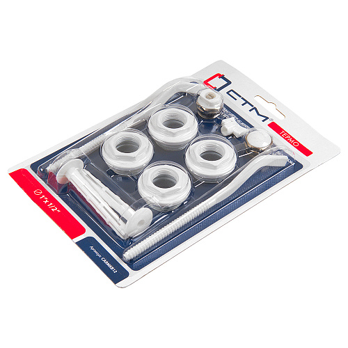 Комплект для радиатора 1/2" с кронштейнами CTM ТЕРМО