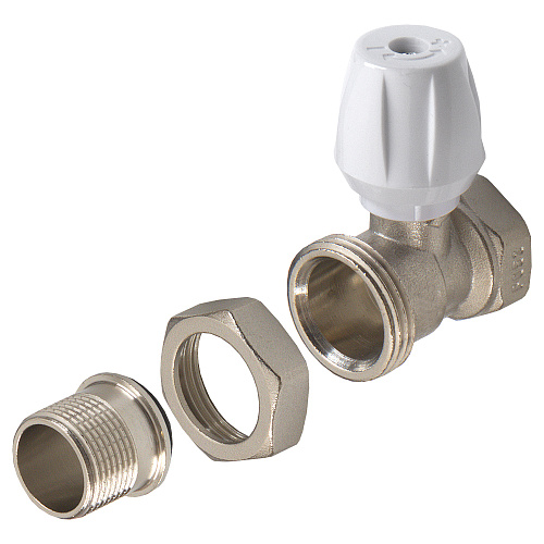 Регулирующий клапан для радиатора ручной прямой  1/2" СТМ ТЕРМО