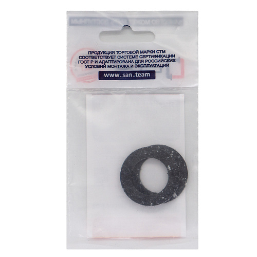 Прокладка 1" паронит 30х19х2 мм (2шт) СТМ Прокладка 1" паронит 30х19х2 мм (2шт) СТМ