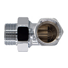 Соединение угловое г/ш 3/4" с накидной гайкой для п/с хромированное СТМ ТЕРМО_3