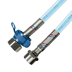 Подводка для воды PEX-сталь 1/2" г/ш 60 cм ONDO