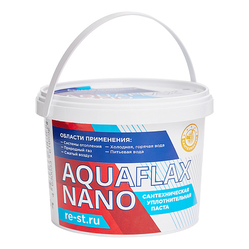 Паста сантехническая Aquaflax nano (тубы без блистера) 400 г
