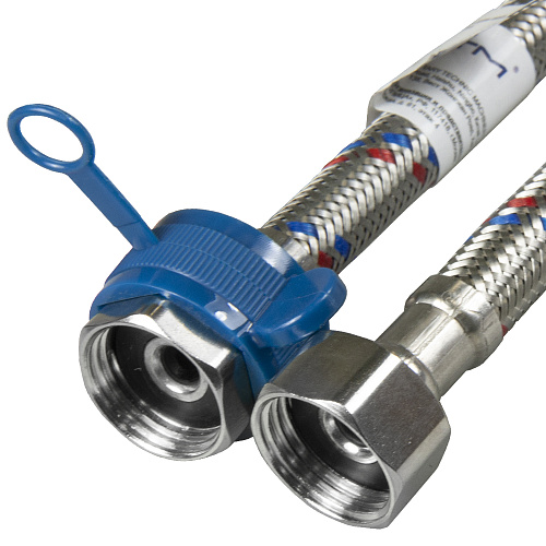 Подводка для воды сталь 1/2" г/г 100 cм CTM Подводка для воды сталь 1/2" г/г 100 cм CTM