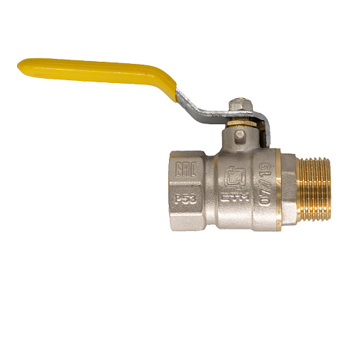 Кран шаровой для газа 3/4" г/ш рычаг CTM ГАЗ