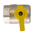 Кран шаровой для газа угловой 1/2" г/г бабочка CTM ГАЗ_3