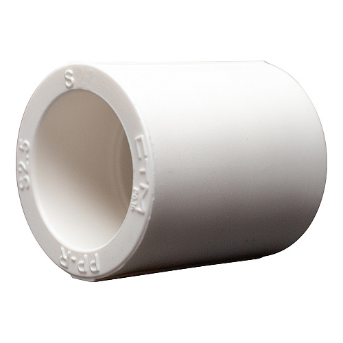 Муфта полипропиленовая PP-R DN 63 СТМ ПЛАСТ Муфта полипропиленовая PP-R DN 63 СТМ ПЛАСТ