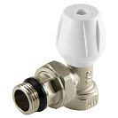 Регулирующий клапан для радиатора ручной угловой (с уплотнительным кольцом) 1/2" CTM ТЕРМО