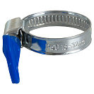 Хомут стальной винтовой с барашком 1-1/4" (18-32мм) 9мм СТМ_1